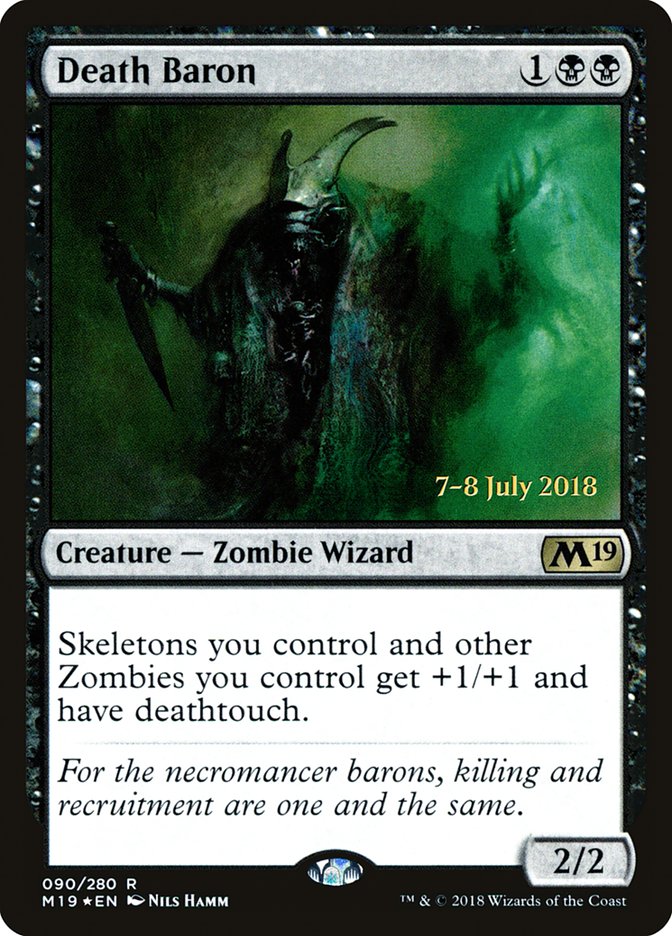 Death Baron [Core Set 2019 Prerelease Promos] | Exor Games Truro