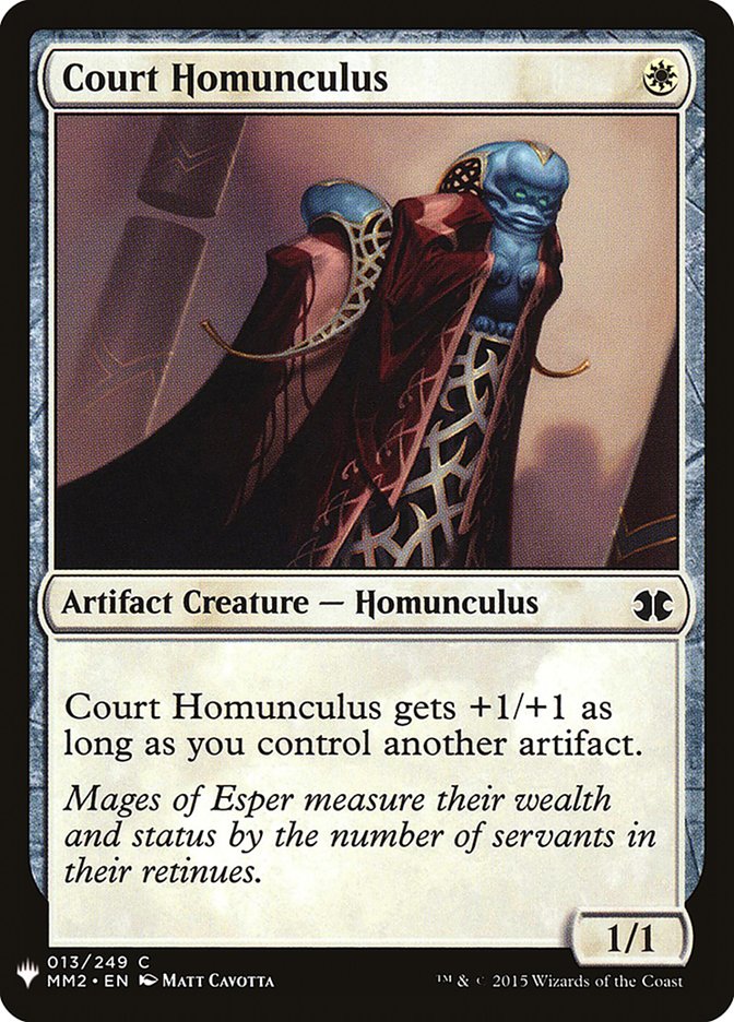 Court Homunculus [Mystery Booster] | Exor Games Truro