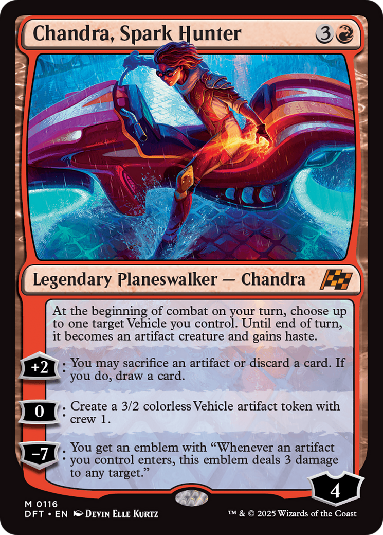 Chandra, Spark Hunter [Aetherdrift] | Exor Games Truro
