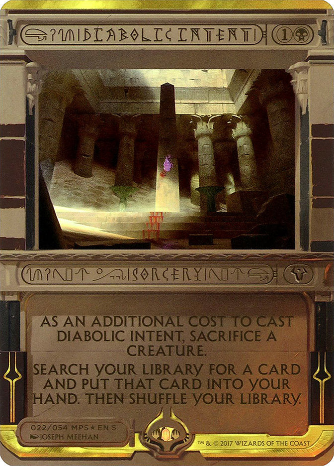 Diabolic Intent (Invocation) [Amonkhet Invocations] | Exor Games Truro