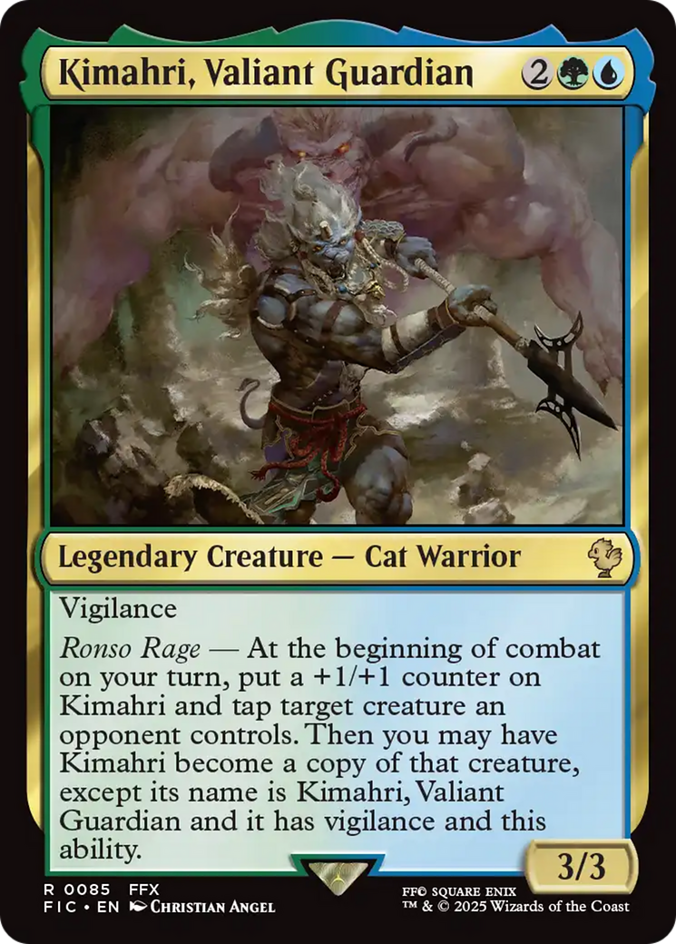 Kimahri, Valiant Guardian [FINAL FANTASY Commander] | Exor Games Truro