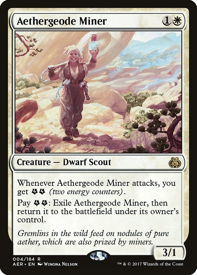 Aethergeode Miner [Aether Revolt] | Exor Games Truro