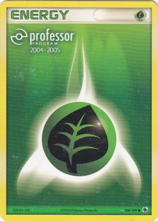 Grass Energy (104/109) (2004 2005) [Professor Program Promos] | Exor Games Truro