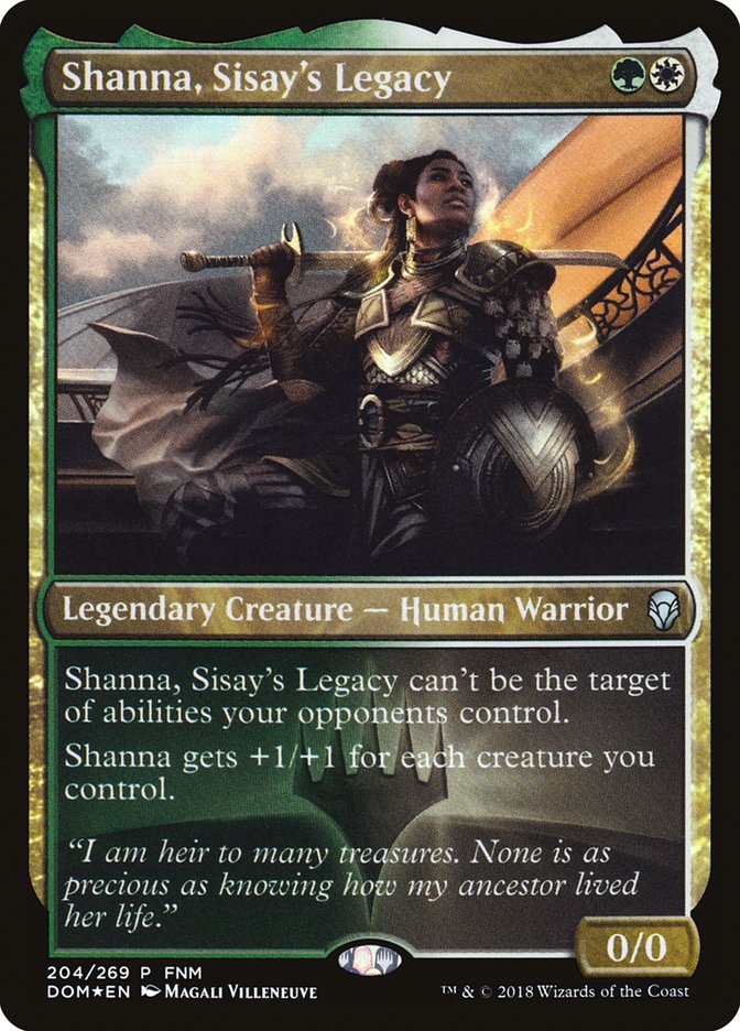 Shanna, Sisay's Legacy (FNM) [Dominaria Promos] | Exor Games Truro