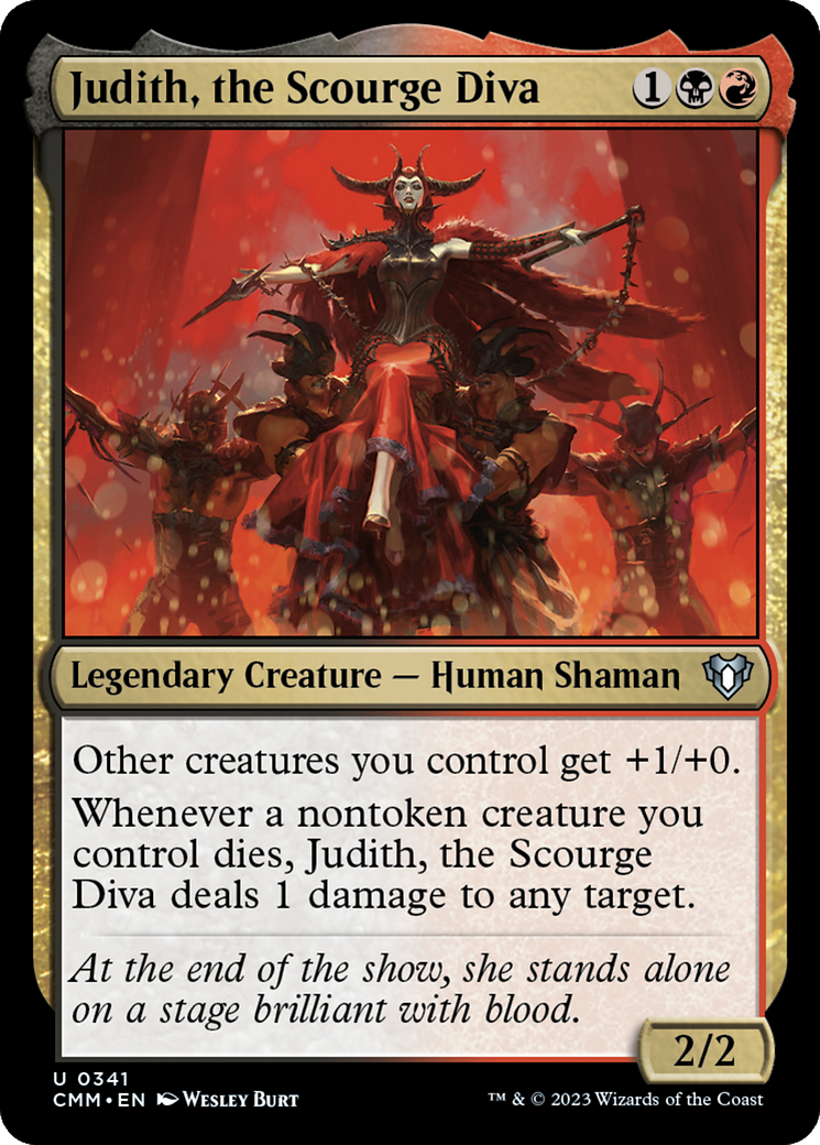 Judith, the Scourge Diva [Commander Masters] | Exor Games Truro