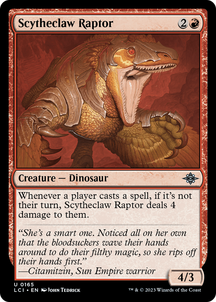 Scytheclaw Raptor [The Lost Caverns of Ixalan] | Exor Games Truro