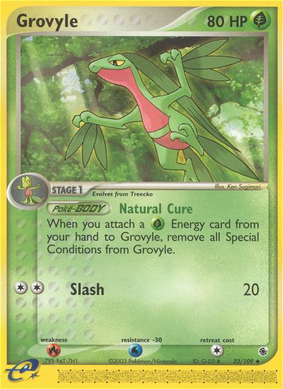 Grovyle (32/109) [EX: Ruby & Sapphire] | Exor Games Truro