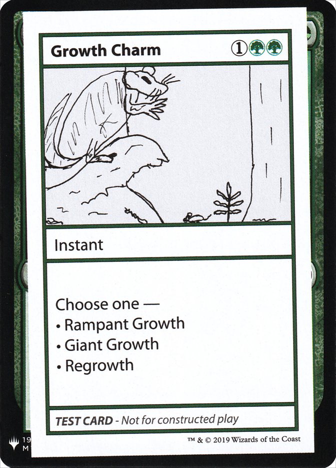 Growth Charm [Mystery Booster Playtest Cards] | Exor Games Truro