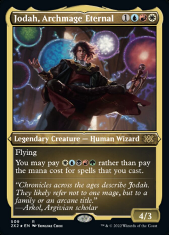 Jodah, Archmage Eternal (Foil Etched) [Double Masters 2022] | Exor Games Truro