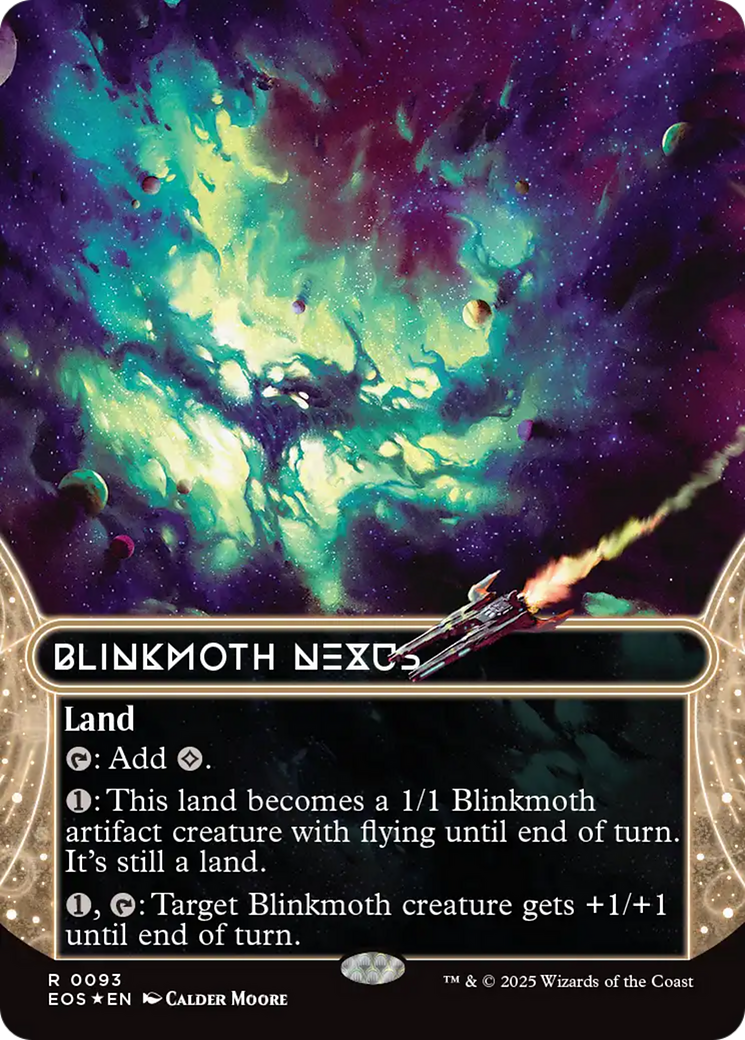 Blinkmoth Nexus (0093) (Borderless) (Galaxy Foil) [Edge of Eternities: Stellar Sights] | Exor Games Truro