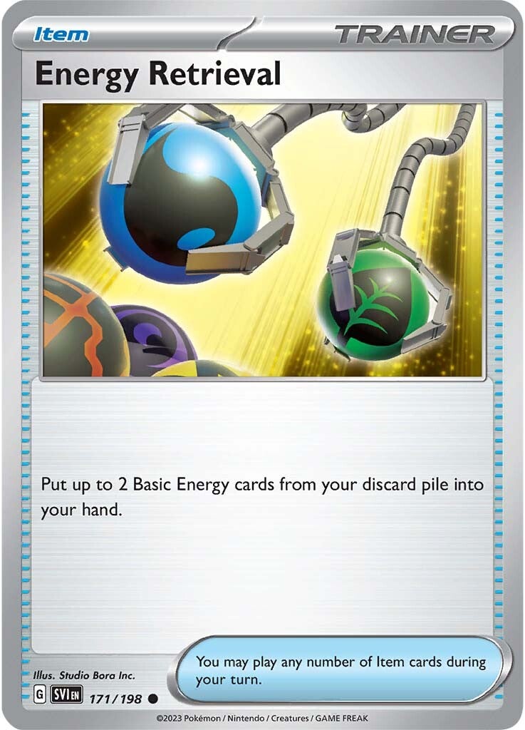 Energy Retrieval (171/198) [Scarlet & Violet: Base Set] | Exor Games Truro