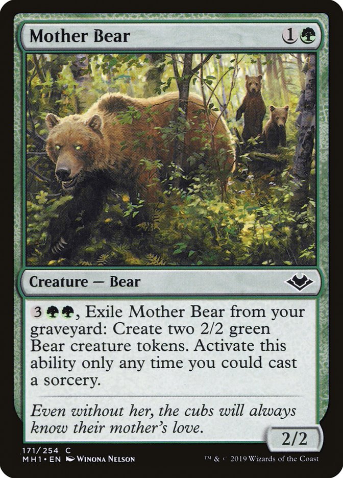 Mother Bear [Modern Horizons] | Exor Games Truro