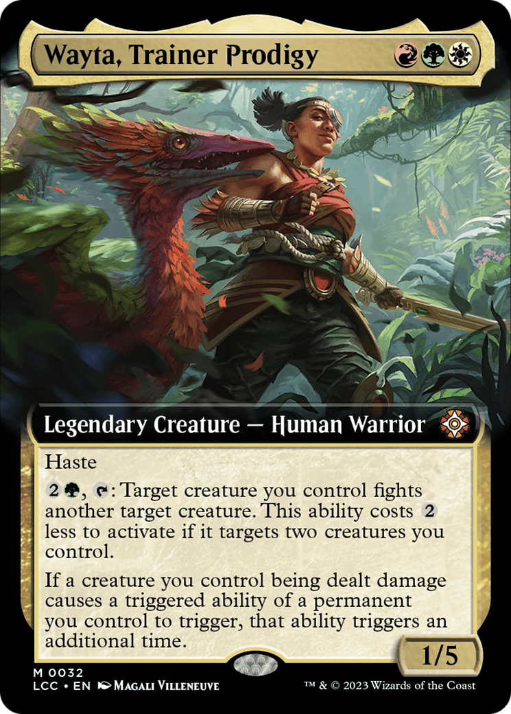 Wayta, Trainer Prodigy (Extended Art) [The Lost Caverns of Ixalan Commander] | Exor Games Truro