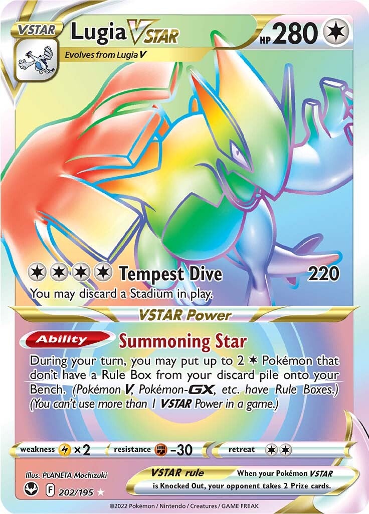 Lugia VSTAR (202/195) [Sword & Shield: Silver Tempest] | Exor Games Truro