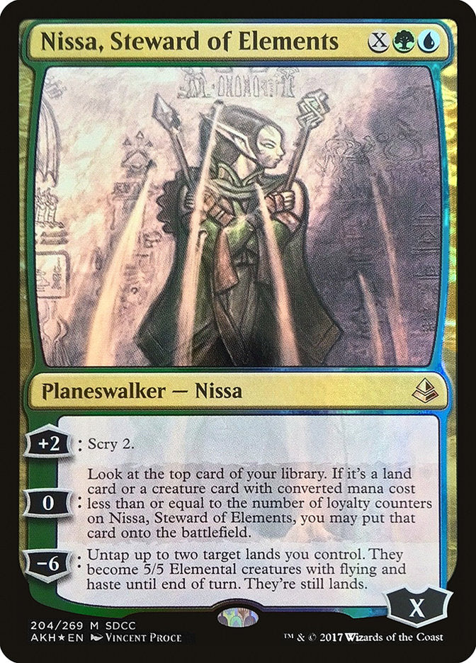 Nissa, Steward of Elements [San Diego Comic-Con 2017] | Exor Games Truro