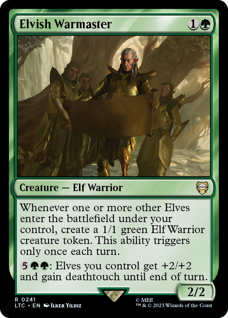 Elvish Warmaster [The Lord of the Rings: Tales of Middle-Earth Commander] | Exor Games Truro
