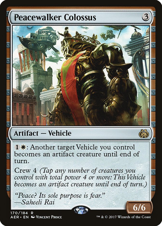 Peacewalker Colossus [Aether Revolt] | Exor Games Truro