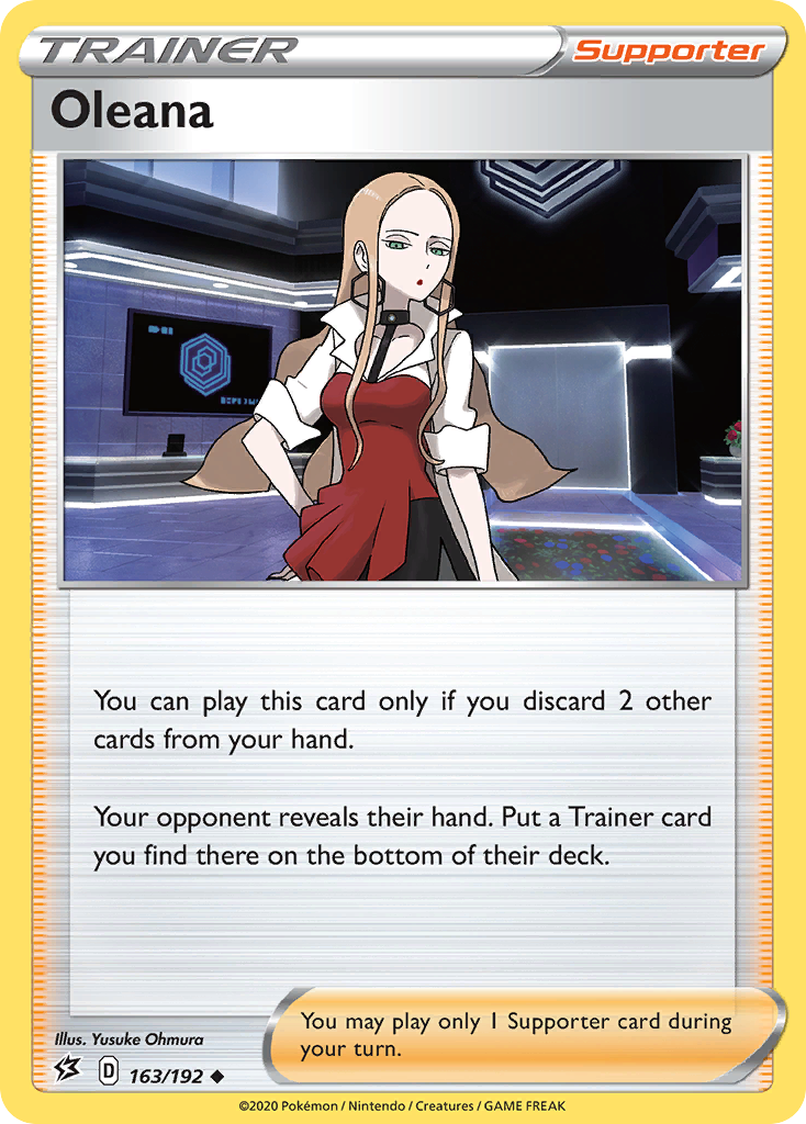 Oleana (163/192) [Sword & Shield: Rebel Clash] | Exor Games Truro