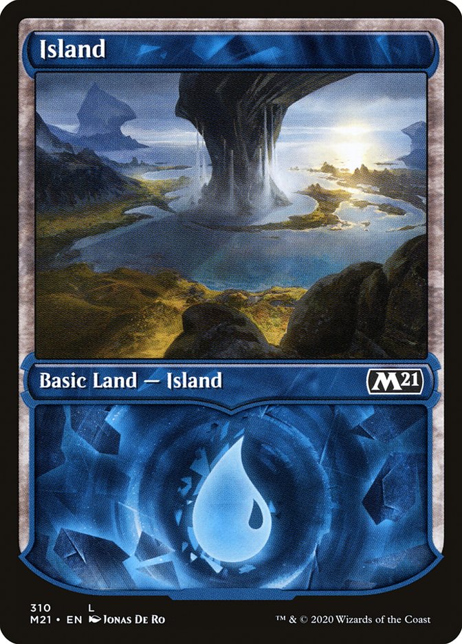 Island (310) (Showcase) [Core Set 2021] | Exor Games Truro