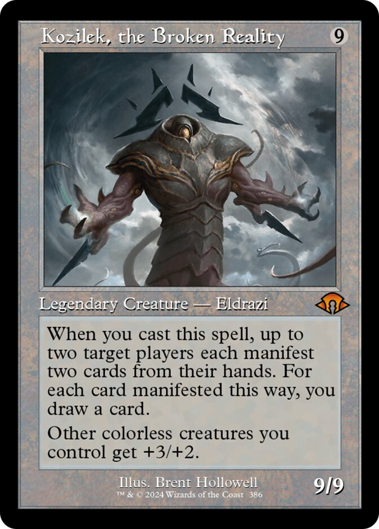 Kozilek, the Broken Reality (Retro) [Modern Horizons 3] | Exor Games Truro