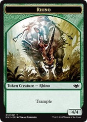 Rhino (013) // Spirit (016) Double-Sided Token [Modern Horizons Tokens] | Exor Games Truro