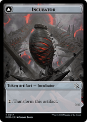 Incubator // Phyrexian (17) Double-Sided Token [March of the Machine Tokens] | Exor Games Truro