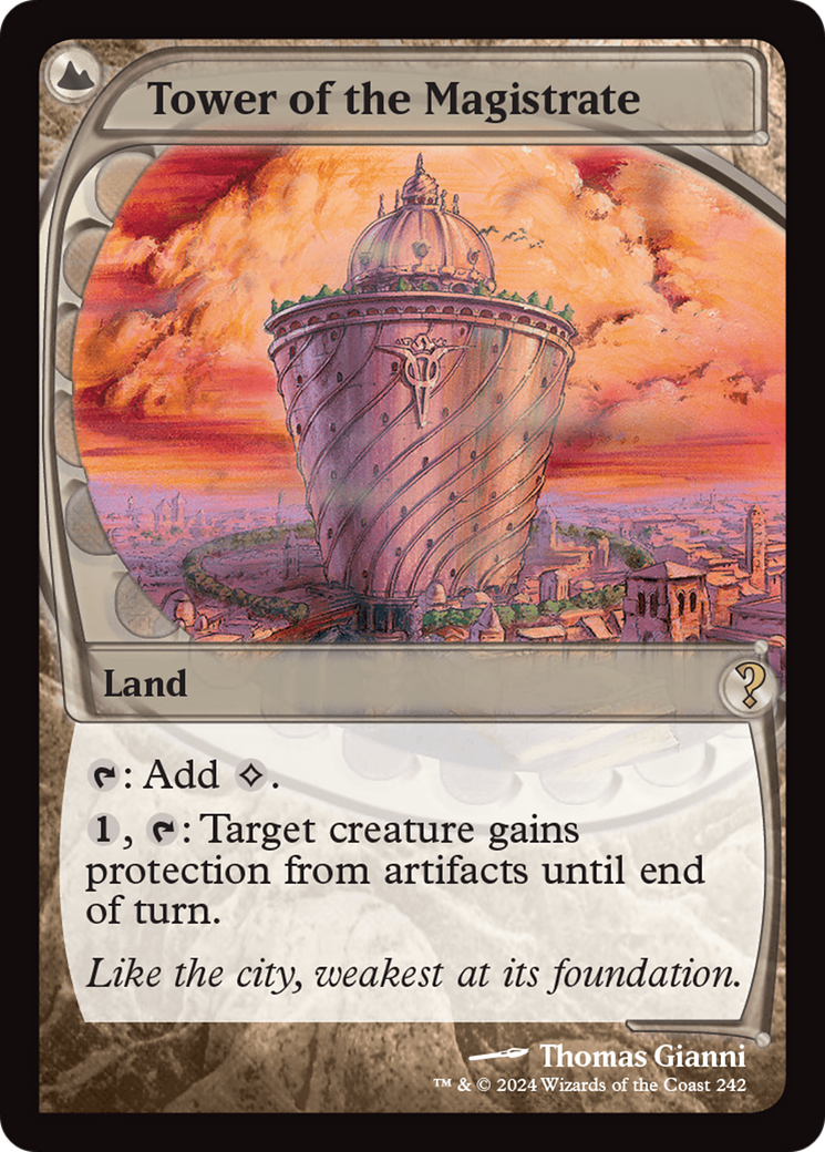 Tower of the Magistrate (Future Sight) [Mystery Booster 2] | Exor Games Truro