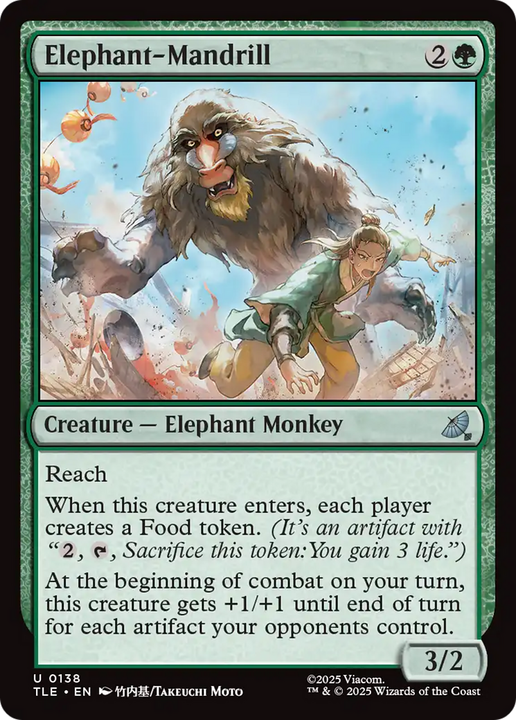 Elephant-Mandrill [Avatar: The Last Airbender: Eternal-Legal] | Exor Games Truro