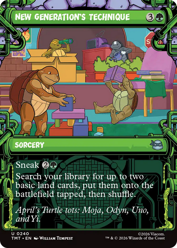 New Generation's Technique (Showcase) [Teenage Mutant Ninja Turtles] | Exor Games Truro
