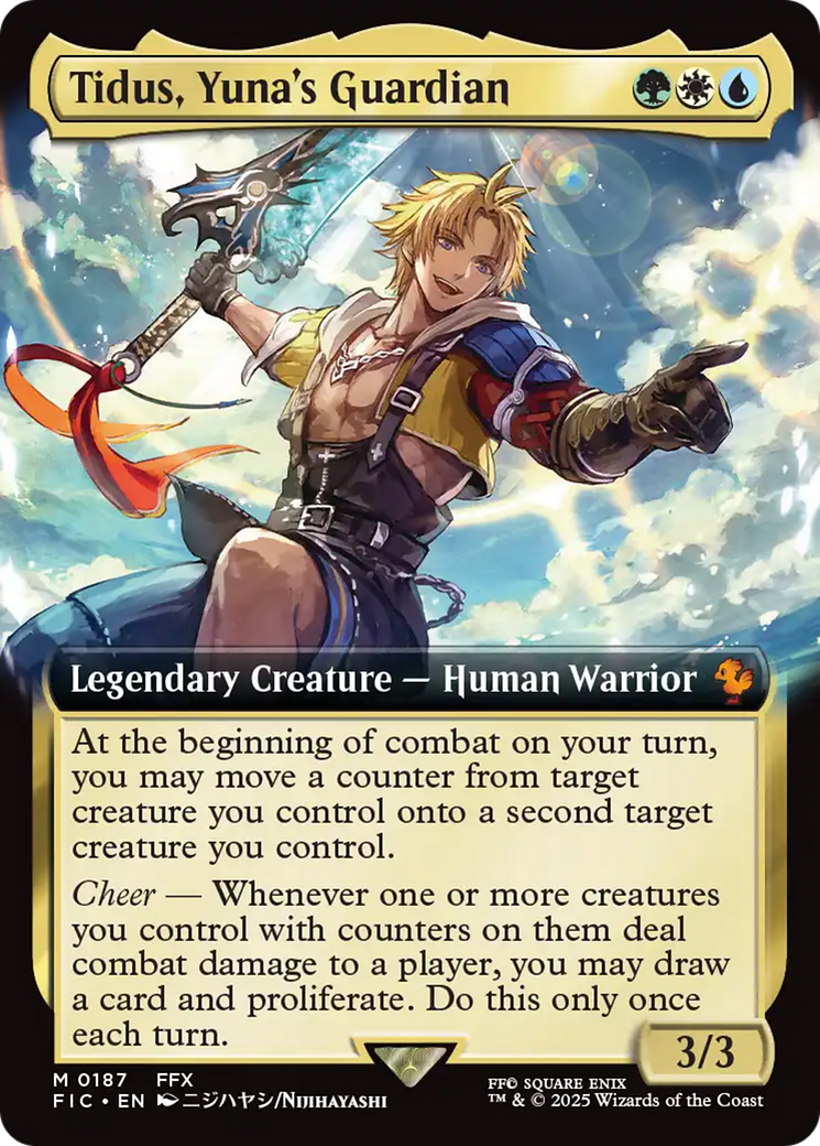 Tidus, Yuna's Guardian (Extended Art) [FINAL FANTASY Commander] | Exor Games Truro