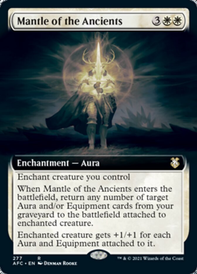 Mantle of the Ancients (Extended Art) [Dungeons & Dragons: Adventures in the Forgotten Realms Commander] | Exor Games Truro