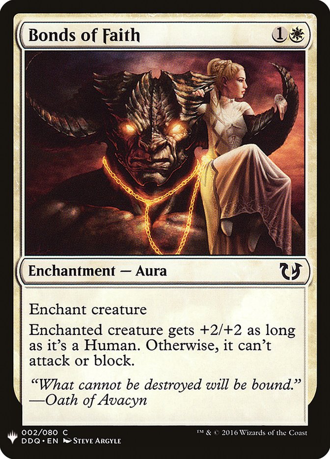 Bonds of Faith [Mystery Booster] | Exor Games Truro