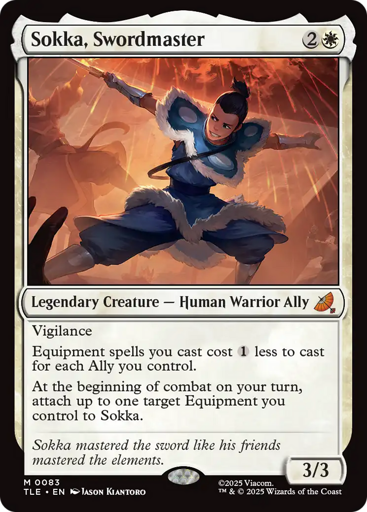 Sokka, Swordmaster [Avatar: The Last Airbender: Eternal-Legal] | Exor Games Truro