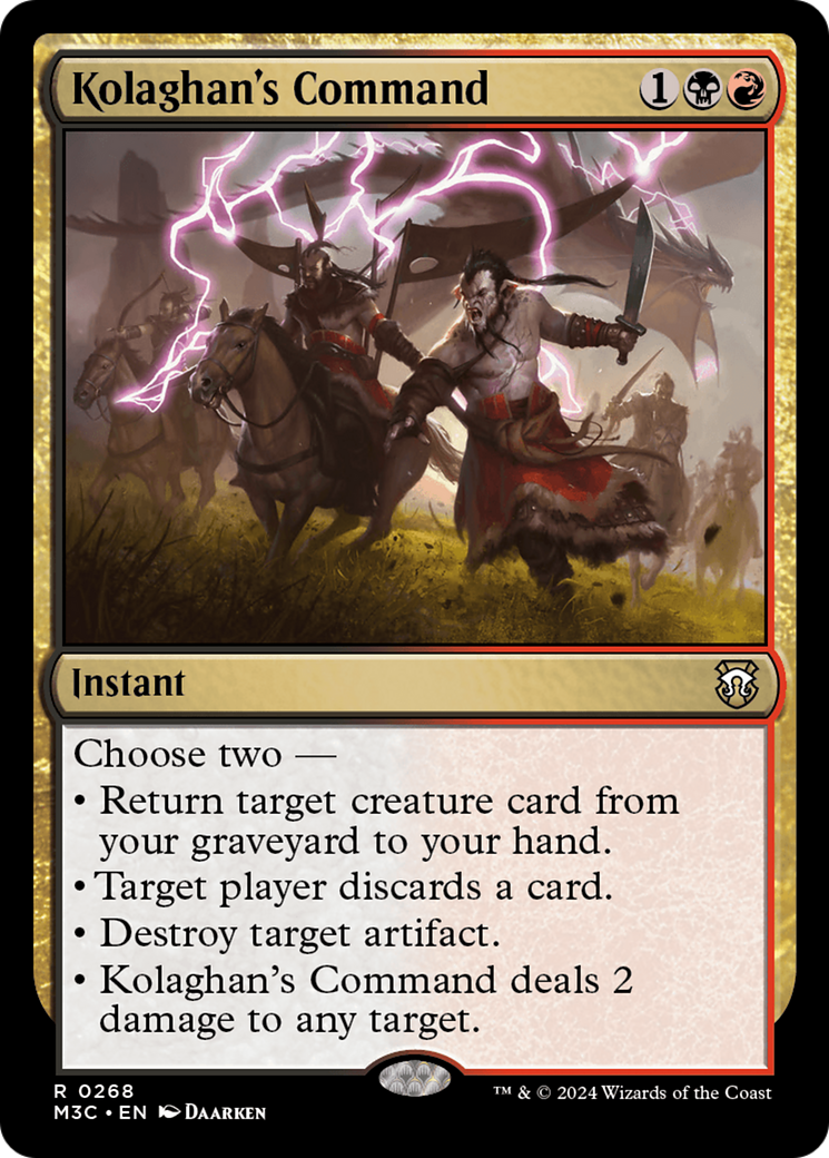 Kolaghan's Command [Modern Horizons 3 Commander] | Exor Games Truro