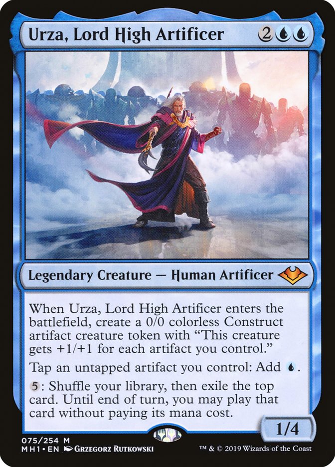 Urza, Lord High Artificer [Modern Horizons] | Exor Games Truro