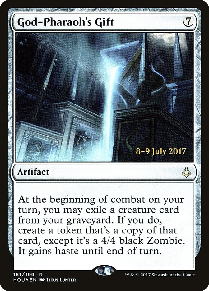 God-Pharaoh's Gift [Hour of Devastation Prerelease Promos] | Exor Games Truro
