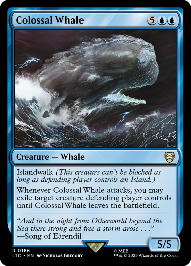 Colossal Whale [The Lord of the Rings: Tales of Middle-Earth Commander] | Exor Games Truro