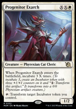 Progenitor Exarch (Promo Pack) [March of the Machine Promos] | Exor Games Truro