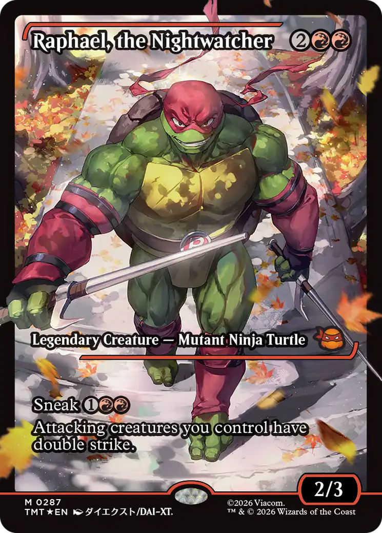 Raphael, the Nightwatcher (Showcase) [Teenage Mutant Ninja Turtles] | Exor Games Truro