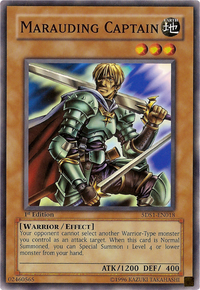 Marauding Captain [5DS1-EN018] Common | Exor Games Truro