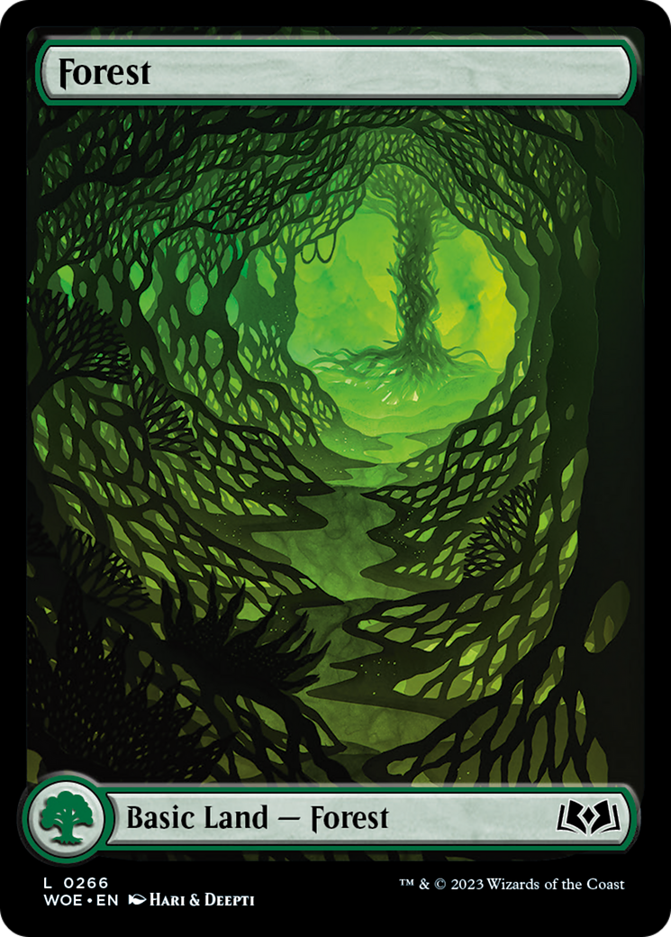 Forest (266) (Full-Art) [Wilds of Eldraine] | Exor Games Truro