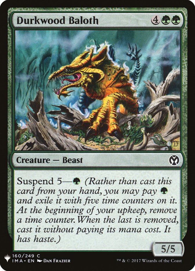 Durkwood Baloth [Mystery Booster] | Exor Games Truro