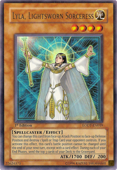 Lyla, Lightsworn Sorceress [LODT-EN019] Ultra Rare | Exor Games Truro