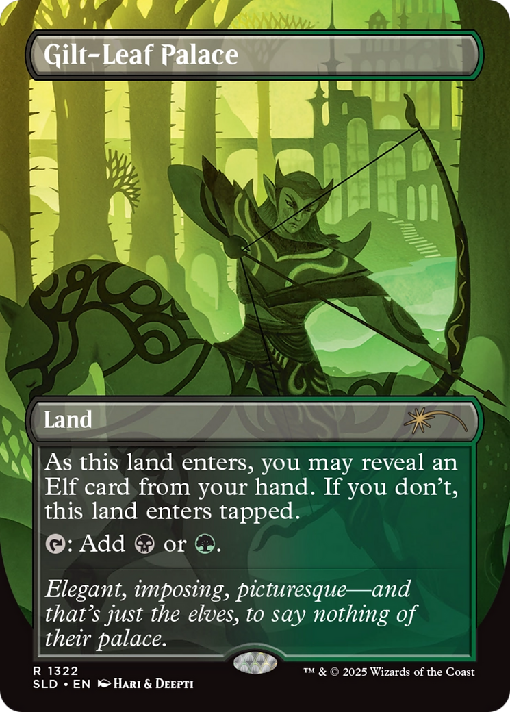 Gilt-Leaf Palace (Rainbow Foil) [Secret Lair Drop Series] | Exor Games Truro