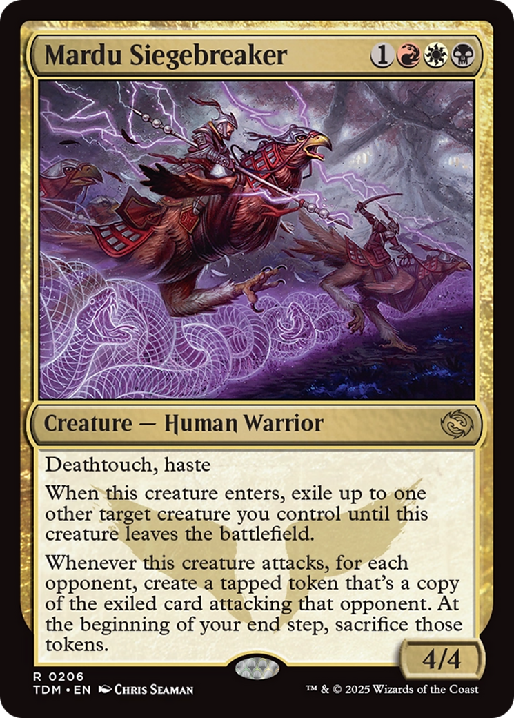 Mardu Siegebreaker [Tarkir: Dragonstorm] | Exor Games Truro