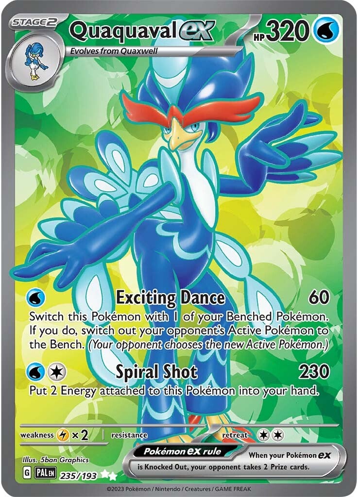 Quaquaval ex (235/193) [Scarlet & Violet: Paldea Evolved] | Exor Games Truro