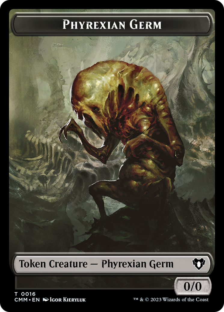 Phyrexian Germ Token [Commander Masters Tokens] | Exor Games Truro