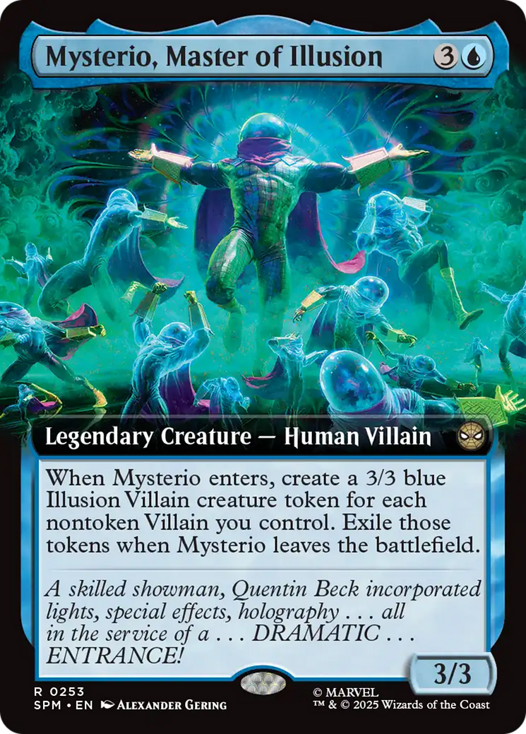 Mysterio, Master of Illusion (Extended Card) [Marvel's Spider-Man] | Exor Games Truro