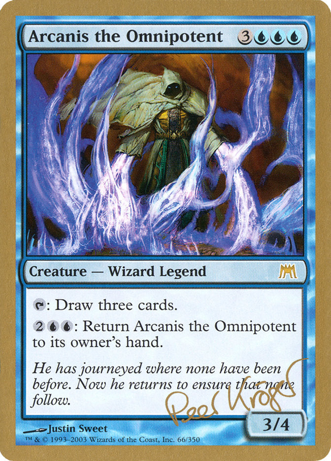 Arcanis the Omnipotent (Peer Kroger) [World Championship Decks 2003] | Exor Games Truro