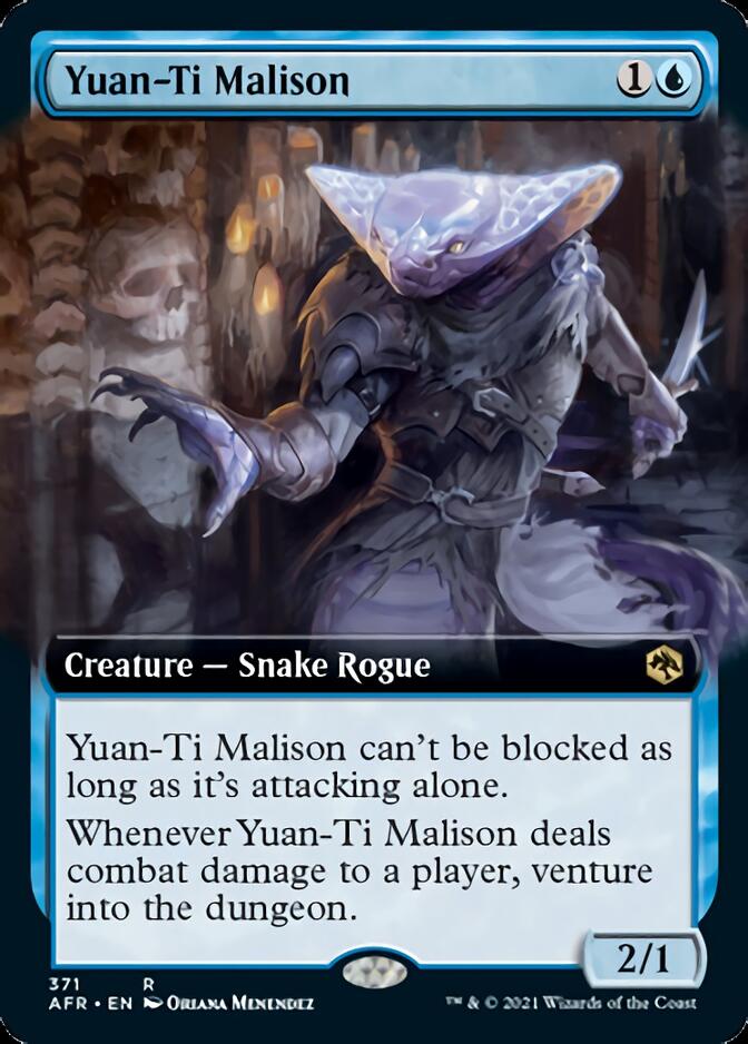 Yuan-Ti Malison (Extended Art) [Dungeons & Dragons: Adventures in the Forgotten Realms] | Exor Games Truro